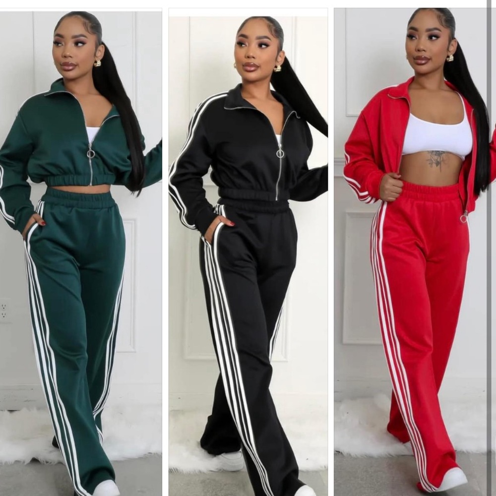 Black Luxe Pant Set